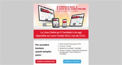 Desktop Screenshot of certificazioni.aicanet.it